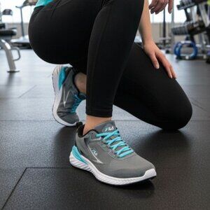 Fila 10 Womens Sneakers Activewear Trazoros Wind Speed Athletic Shoes Athletic